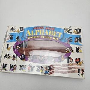 Mickey mouse abcs stamps